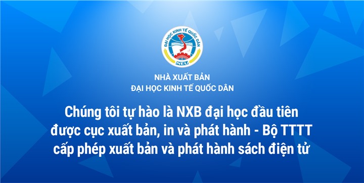 NXB Đại học KTQD - được cấp phép xuất bản điện tử