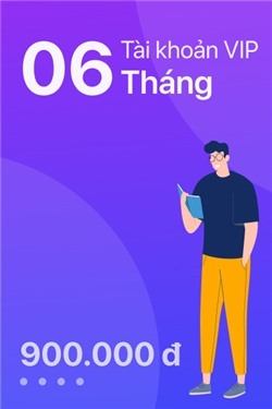 Tài khoản VIP - 6 tháng